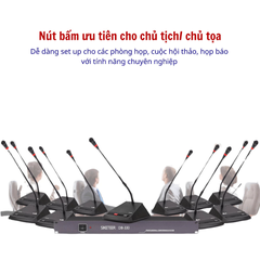 Mic Cổ Ngỗng IR2200 – Âm Thanh Rõ Nét, Chống Hú Tốt, Dùng Cho Hội Nghị – Phát Biểu