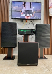 Loa Sub Hơi HQ-35 Bass 30 (12 Inch), Công Suất 200w, Loa Siêu Trầm Thụ Động Cho Dàn Âm Thanh Gia Đình