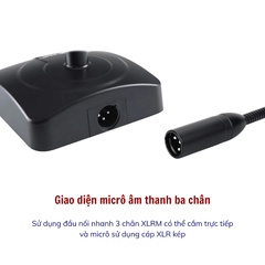 MIC Gunssi ABS-580 Cổ Ngỗng – Lựa Chọn Hoàn Hảo Cho Phòng Họp & Hội Thảo