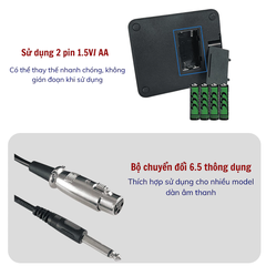 MIC Gunssi ABS-580 Cổ Ngỗng – Lựa Chọn Hoàn Hảo Cho Phòng Họp & Hội Thảo