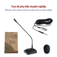 MIC Gunssi ABS-580 Cổ Ngỗng – Lựa Chọn Hoàn Hảo Cho Phòng Họp & Hội Thảo