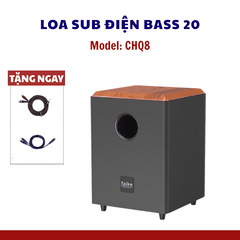 Loa trầm Gunssi Sub L8 có công suất khủng-chất liệu cao cấp và bộ khuyếch đại chuyên nghiệp hiện đại
