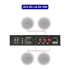 Amply SAST SA-9010 Công suất 120w, Hỗ Trợ Bluetooth/ USB/ Thẻ SD/ AUX, Amply Chia 2 Vùng Âm Thanh
