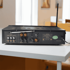Amply Starklok AV-6188Pro – Amply Nghe Nhạc Bluetooth, Karaoke Gia Đình, Chống Nhiễu, Echo Hay