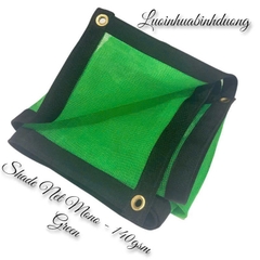 Lưới che nắng 70% - HDPE 140GSM  - Màu Xanh Lá