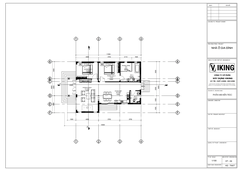 V363 | Bản vẽ thiết kế mẫu nhà vườn mái Nhật có sân rộng 1 tầng 2 phòng ngủ, kích thước 9x11.5m, bản in A3 đẹp, có phối cảnh 3D