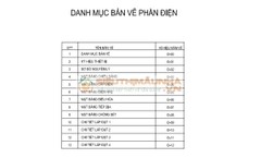 M012026 | Bản vẽ thiết kế mẫu nhà vườn mái Nhật 1 tầng 3 phòng ngủ kích thước 9,3x15,9m