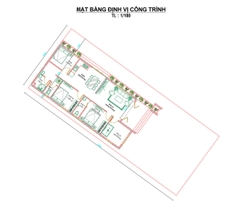 V678 | Bản vẽ thiết kế Full hồ sơ mẫu nhà mái bằng hiện đại 1 tầng 3 phòng ngủ, kích thước 7x16.5m, bản in A3 đẹp, phối cảnh 3D