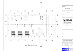 V486 | Bản vẽ thiết kế mẫu nhà mái Thái hiện đại 1 tầng 3 phòng ngủ, kích thước 9x15m, bản in A3 đẹp, có phối cảnh 3D