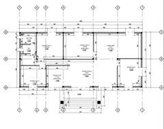 BG338 | Nhà cấp 4 mái Nhật 4 phòng ngủ hiện đại 20x9m, Ful bản vẽ kiến trúc, điện nước