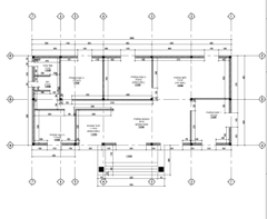 BG338 | Nhà cấp 4 mái Nhật 4 phòng ngủ hiện đại 20x9m, Ful bản vẽ kiến trúc, điện nước