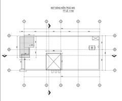 V699 | Bản vẽ thiết kế biệt thự phố hiện đại 2 tầng 4 phòng ngủ, kích thước 8x18m, bản in A3 đẹp, phối cảnh 3D