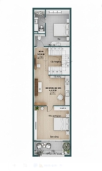 NP14102025 | Nhà phố hiện đại 3 tầng 1 tum 5x18m đầy đủ bản vẽ kiến trúc