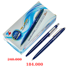 Bút bi Thiên Long TL-031 hộp 20 cây - Xanh