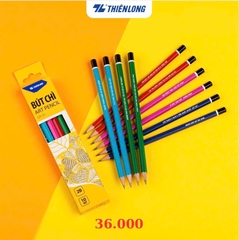 Bút chì gỗ Thiên Long GP-01 hộp 10 cây