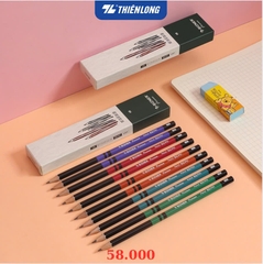 Bút chì gỗ Bizner BIZ-P01 hộp 10 cây