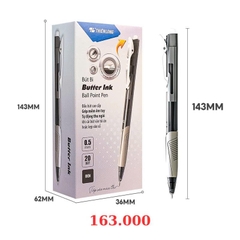 Bút bi Thiên Long TL-095 hộp 20 cây - Đen