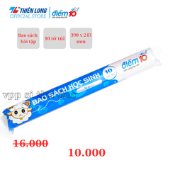 Bìa bao kiếng sách Điểm 10 BC01 (10 cái/túi)