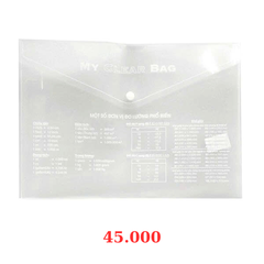 Xấp 10 Bìa Nút Thiên Long A4 có in TL-HCB01 trong