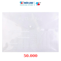 Xấp 10 Bìa Nút Thiên Long F4 có in TL-HCB02 trong