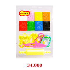 Bộ sáp nặn MCT-C01/DO hộp 16