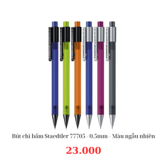 Bút chì bấm Staedtler 77705 - 0.5mm - Màu ngẫu nhiên