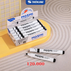 Bút Lông Bảng Hoshi WB-025/HS Hộp 10 cây - Đen