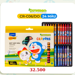 Bút sáp màu CR-C06/DO 24 màu