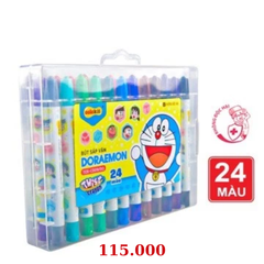 Bút sáp vặn TCR-C009/DO 24 màu