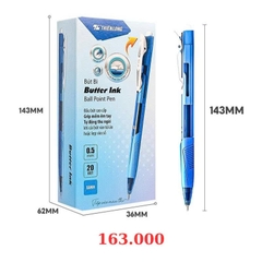 Bút bi Thiên Long TL-095 hộp 20 cây - Xanh