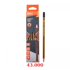 Hộp 12 bút chì chuốt HB Deli 37014