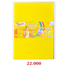 Giấy thủ công GTC-C006 12 màu khổ lớn