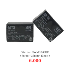 Gôm đen lớn đen 4B MG AXP963HP