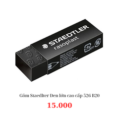 Gôm Staedlter Đen lớn cao cấp 526 B20
