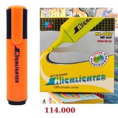 Bút dạ quang Thiên Long HL-012 hộp 10 cây - Cam