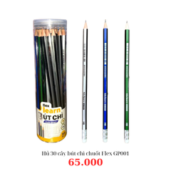 Hủ 30 cây bút chì chuốt Flex GP001