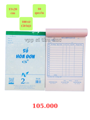 Lốc 10 quyển hoá đơn bán lẻ 2 liên