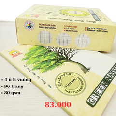 Lốc 10 quyển tập HS Thuận Tiến Green Nature 96 trang