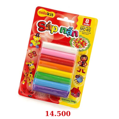 Sáp nặn MC-03 8 màu