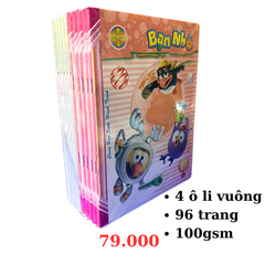 Lốc 10 quyển tập HS Bạn nhỏ Hòa Bình 96 trang