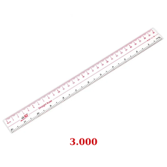 Thước thẳng SR-021 30cm PVC