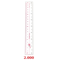 Thước thẳng SR-022 20cm PVC