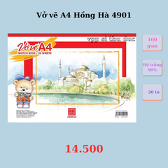 Vở vẽ A4 Hồng Hà 4901