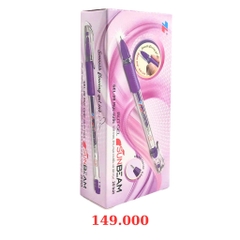 Bút gel GEL-08 hộp 20 cây - Tím