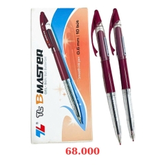 Bút gel Thiên Long GEL-B01 hộp 10 cây - Đỏ