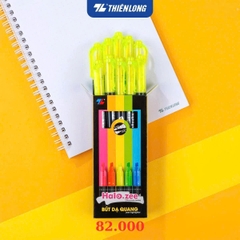 Bút dạ quang Thiên Long HL-03 hộp 10 cây - Vàng
