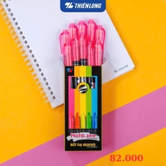 Bút dạ quang Thiên Long HL-03 hộp 10 cây - Hồng
