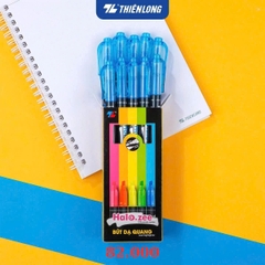 Bút dạ quang Thiên Long HL-03 hộp 10 cây - Xanh Dương