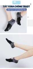 Tất Yoga xỏ ngón silicone chống trượt A1