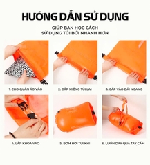 Phao bơi biển, open water có khoang chứa đồ lớn